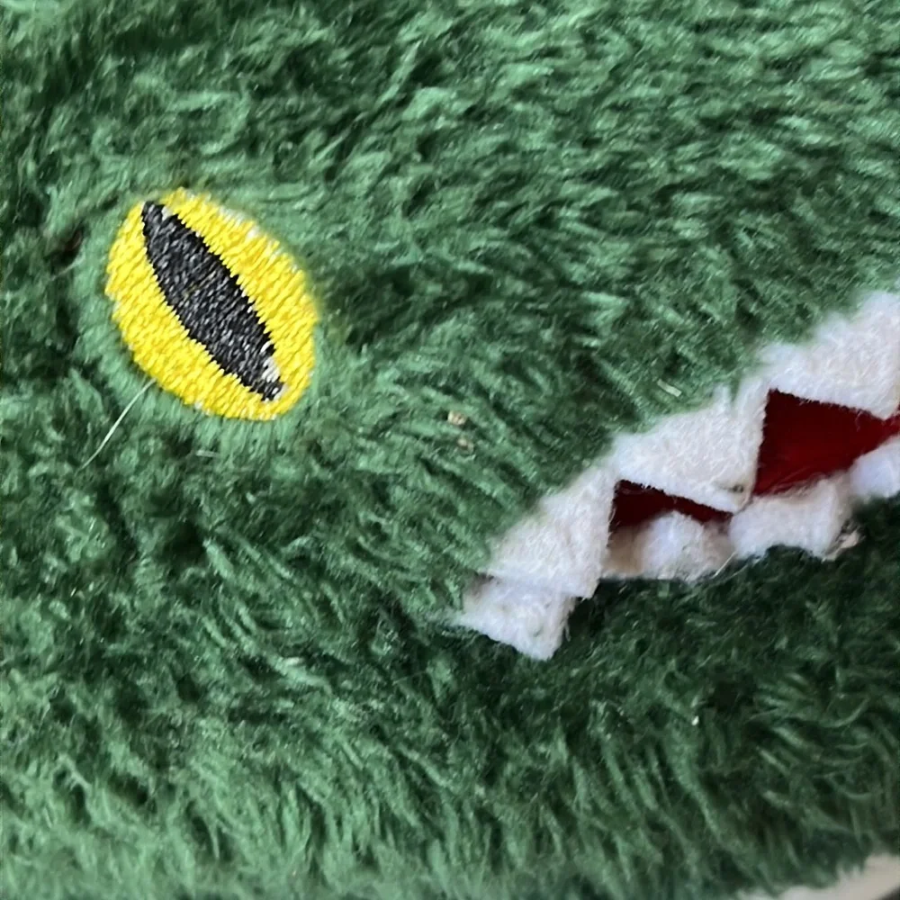 Totes Dinosaur Slippers Boy Size 13-1